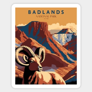 Badlands National Park Magnet